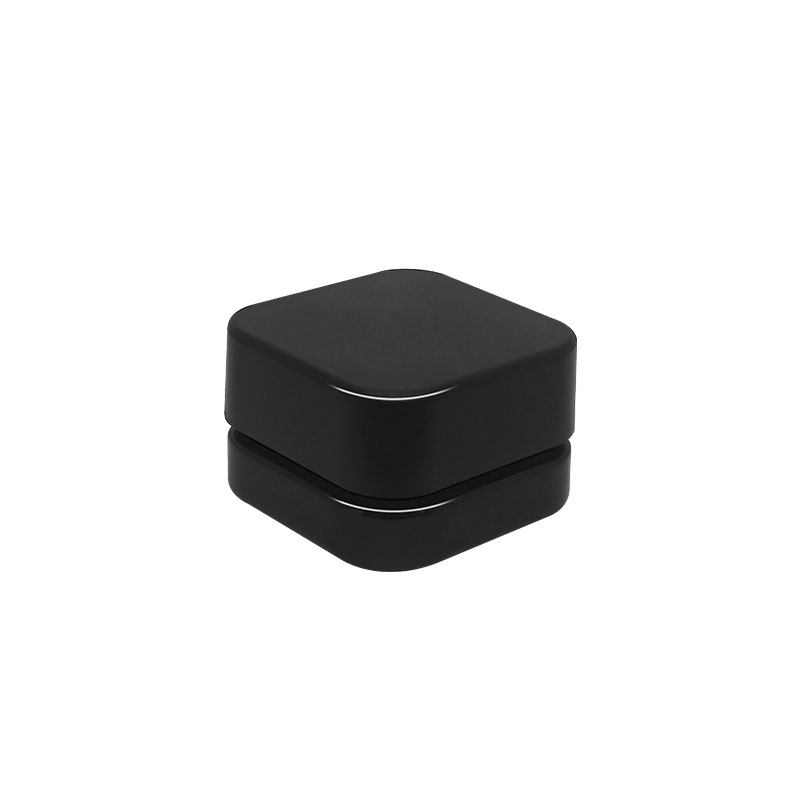 Black Square Concentrate Glass Jar