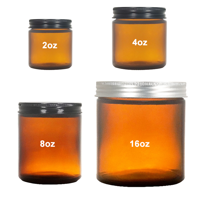 straight sided glass jar